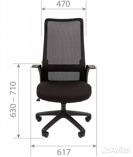 Компьютерное кресло chairman 573 с доставкой