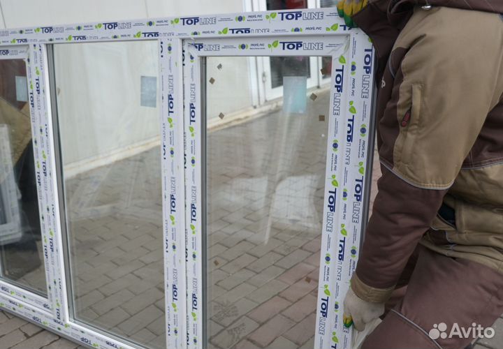 Окна 1800х1200 мм пластиковые