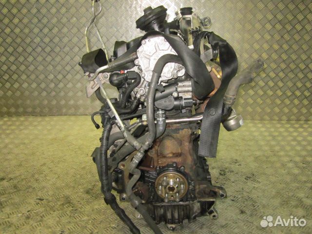 Двигатель 1.9 tdi BJB для Фольксваген Кадди 1.9