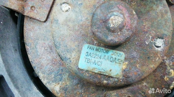 Вентилятор радиатора Hyundai Getz