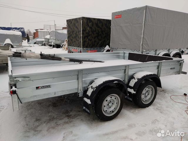 Прицеп широкий 2х осный