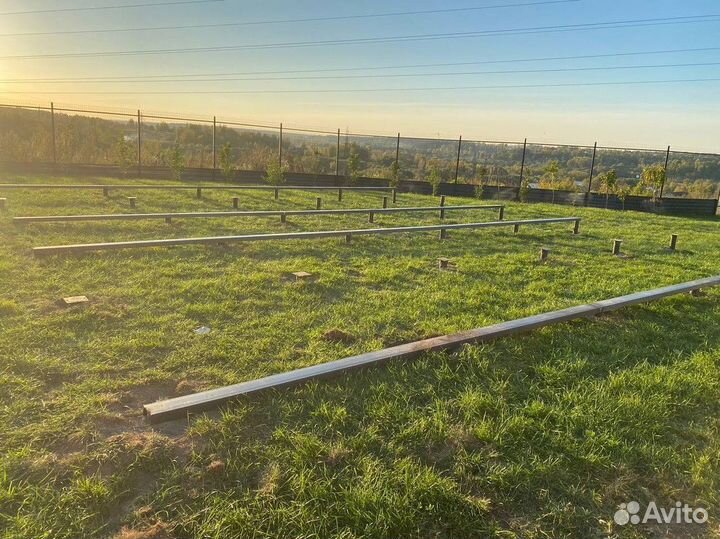 Свайный фундамент / Винтовые сваи под ключ