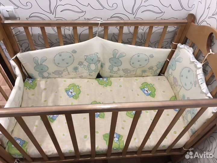 Кроватка детская. Красная Звезда (Можга)