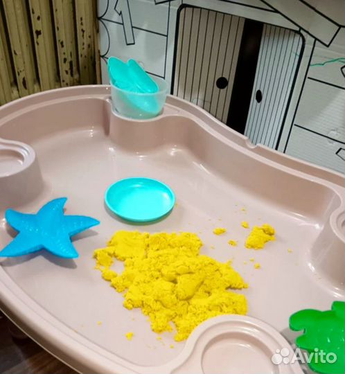 Кинетический кварцевый песок