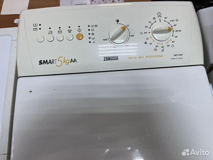 Стиральная машина с вертикальной загрузкой Zanussi