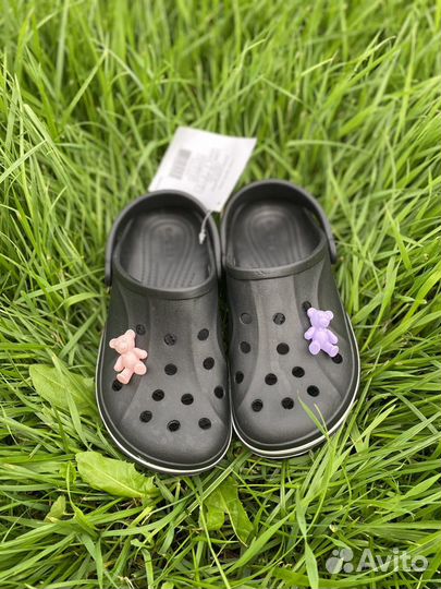 Crocs (сабо) Детские и взрослые джибитсы в подарок