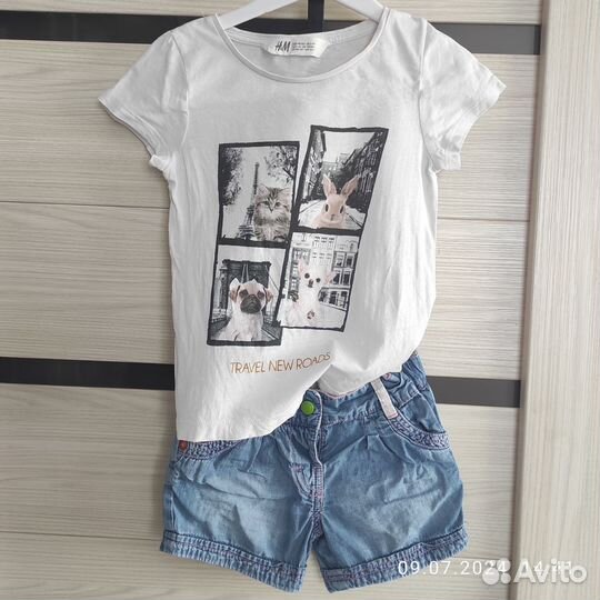 Пакет вещей 92-98 на девочку