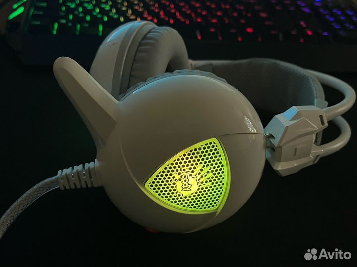 Игровые наушники с микрофоном