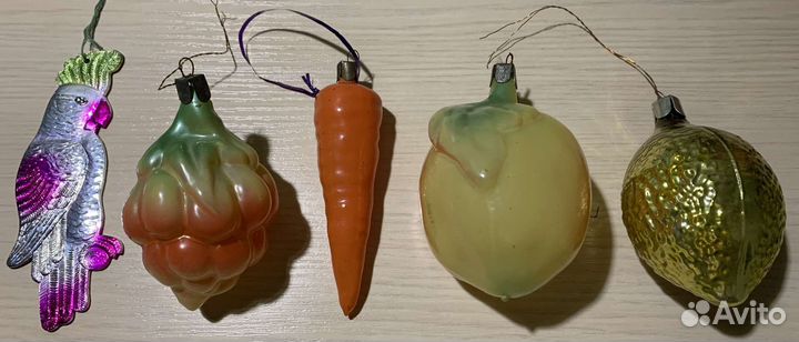 Елочные игрушки СССР, Шары Глинка