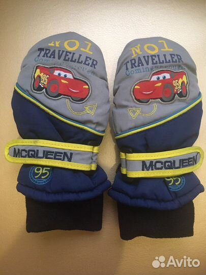 Варежки краги, размер 2-4