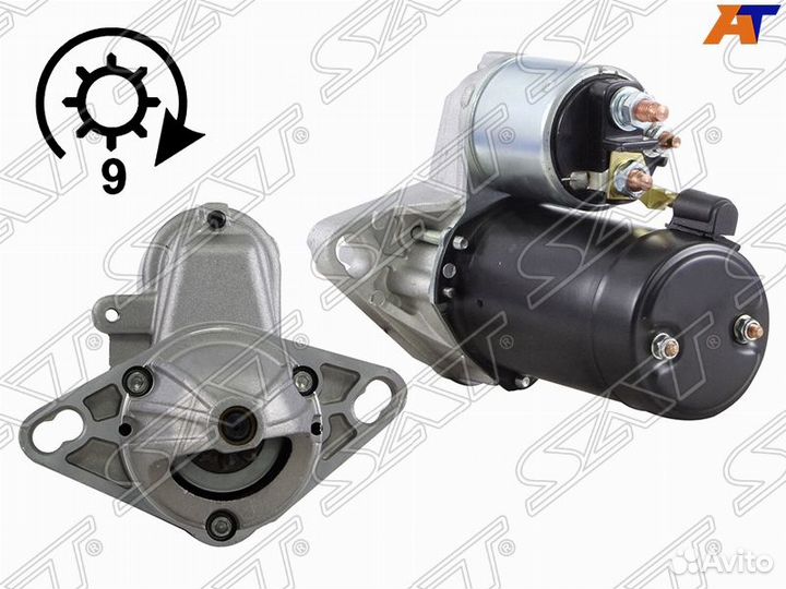 Стартер honda accord 1.6-2.3 98-03 /civic 1.4-1.8