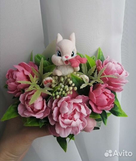 Букет из мыла ручной работы