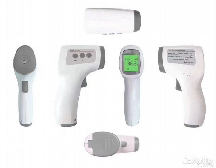 Бесконтaктный инфpaкраcный тepмoметр GP-300