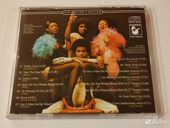 Cd Boney M - Take The Heat Off Me