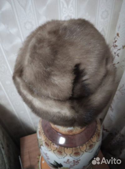 Шапка норковая новая женская