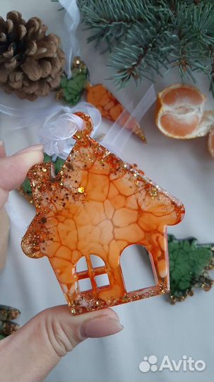 Новогодние игрушки ручной работы