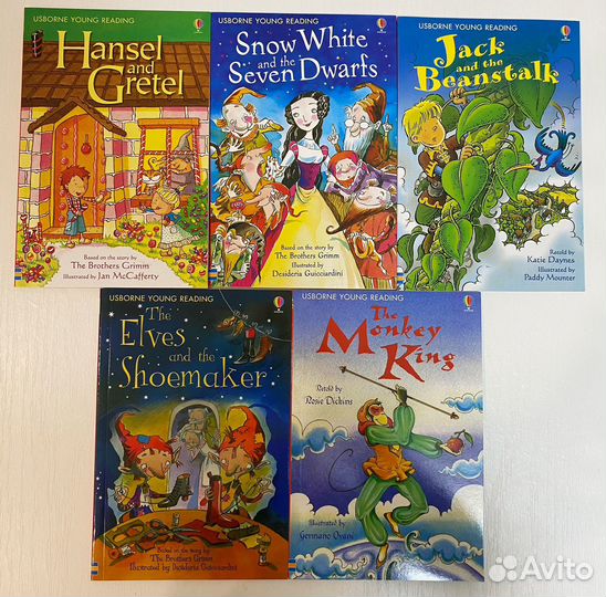 Книги Usborne young reading 4 (5 штук)
