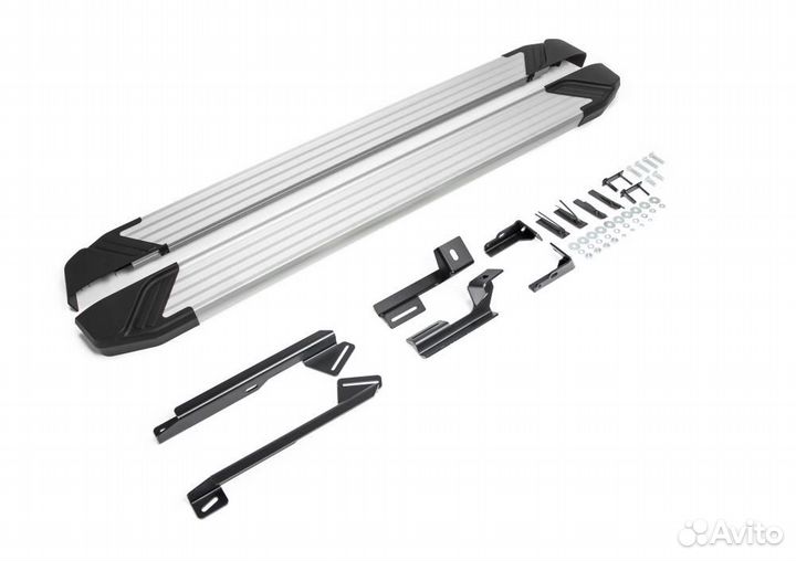 Пороги Подножки Geely Emgrand X7 2013-19 