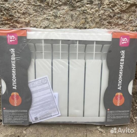 Батарея отопления алюминиевые