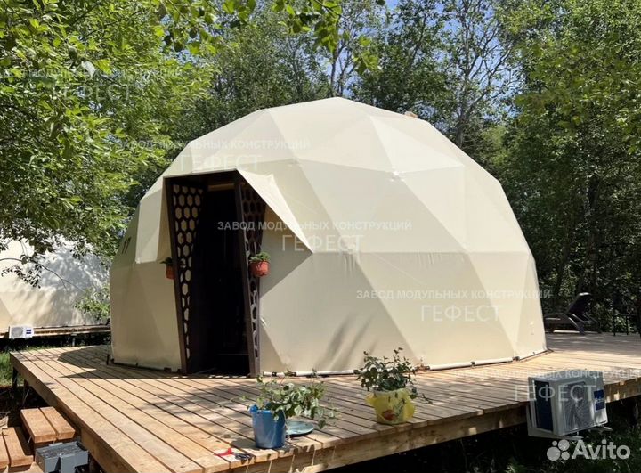 Геокупол, шатер для глэмпинга