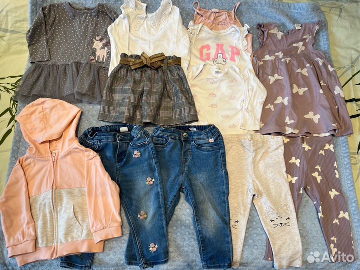 Вещи для девочки пакетом