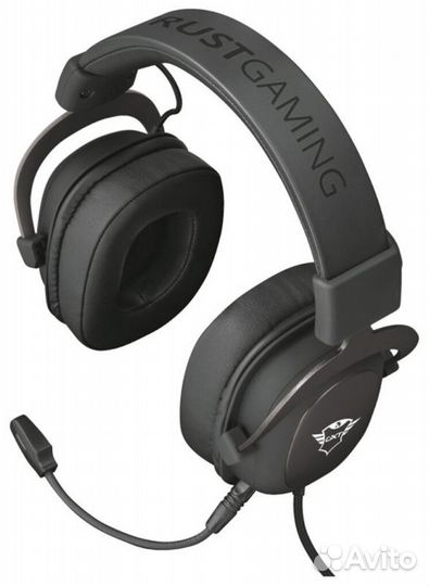 Гарнитура Trust GXT 414 Zamak Premium, черный