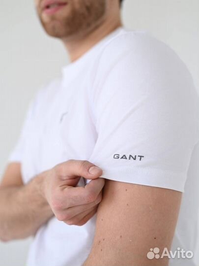 Футболка мужская Gant белая
