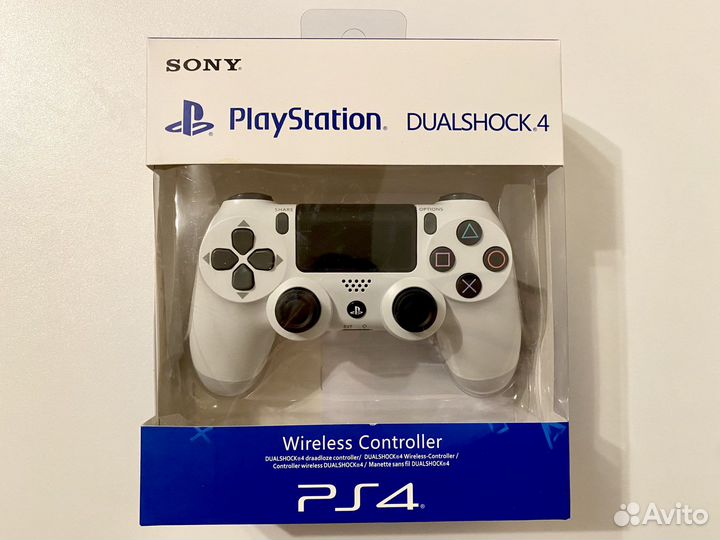 Джойстик Sony PS4 белый