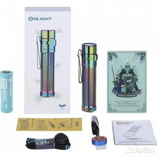 Olight Warrior Mini Ti Titanium Spring