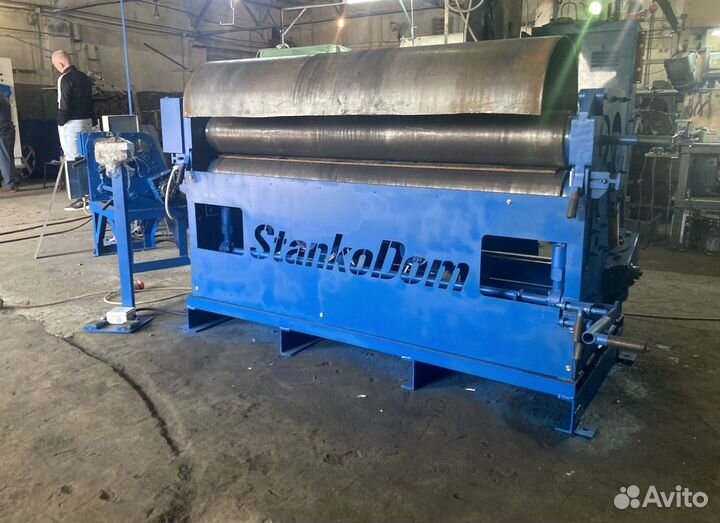 Вальцовочный станок 1550х10мм от производителя