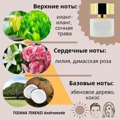 Парфюм Andromeda Tiziana Terenzi