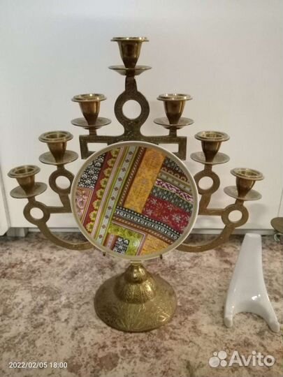 Подсвечник настольный