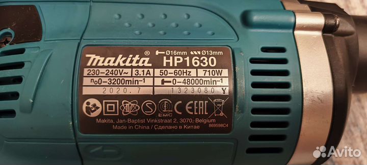 Оригинальные ударные дрели Makita