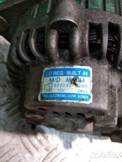 Генератор Hyundai Sonata 2 Y3 1.8