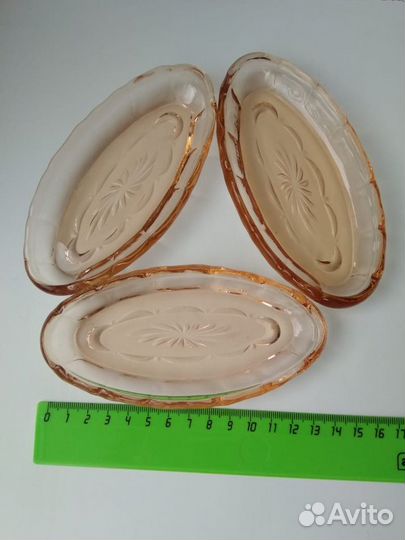 Посуда (стекло) для сервировки, ссср, без дефектов