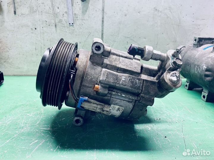 Компрессор кондиционера chevrolet aveo