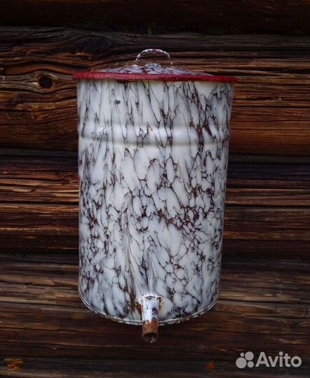 Старинная эмалированная кружка Эсмарха