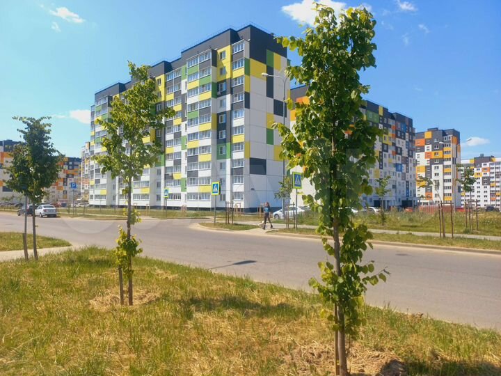 2-к. квартира, 66 м², 2/19 эт.