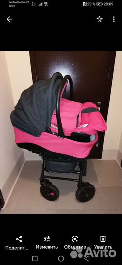 Коляска zippy 3 в 1