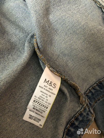 Джинсовая куртка Marks&Spencer, размер 54-56