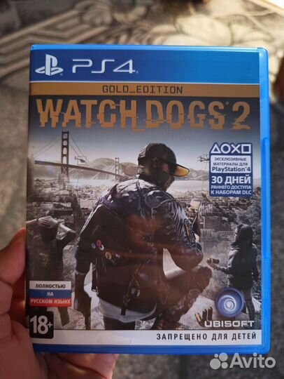 Игра для приставок ps4 Watch Dogs 2