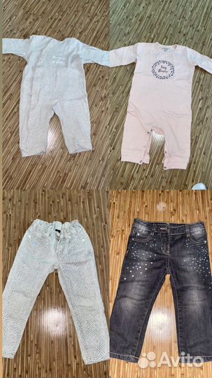Детсеие вещи пакетом 74-80-86