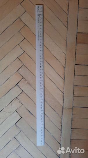 Деревянный угольник 3 шт, линейка 15см, 50 см