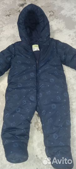 Зимние комбинезоны.Размер 74,80