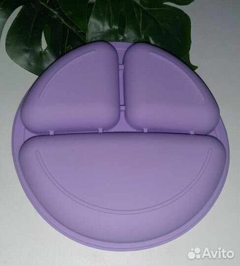 Набор детской силиконовой посуды (4 предмета)