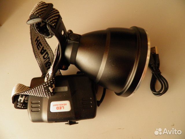 Налобный новый супер мощный фонарь