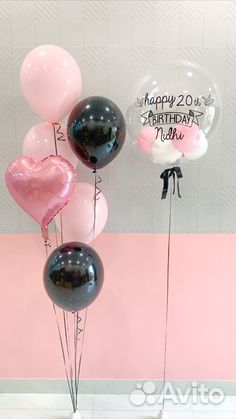 Шары на день рождения для девочки