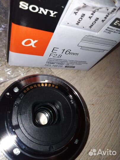 Фото объектив sony