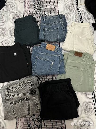 Джинсы трубы