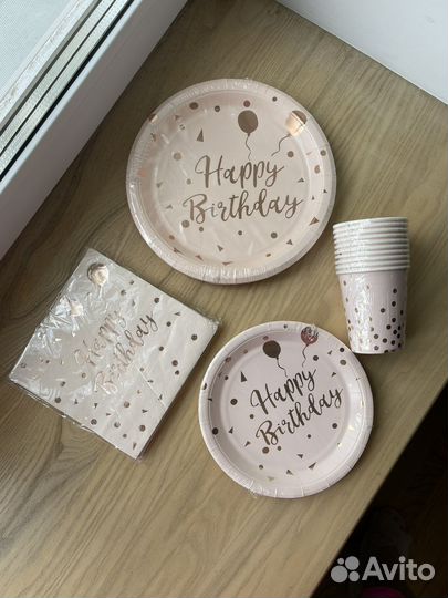 Набор бумажной посуды